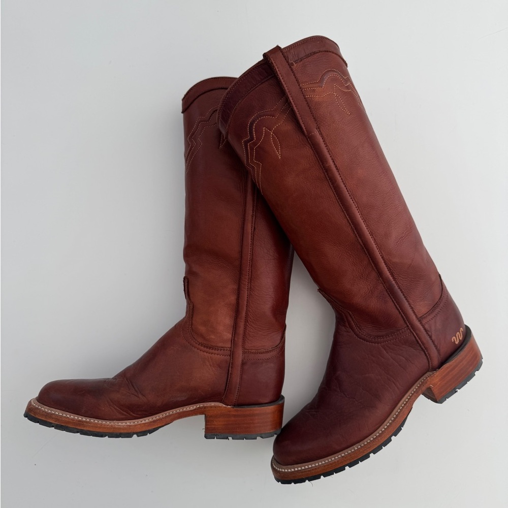 Lucchese women’s Leather Snake Boots